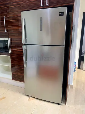 Free Delivery- SAMSUNG 810Liters Latest Model Fridge and Freezer Stainless Steel Body 85cm