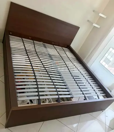 Ikea King size bed with mattress available in perfect condition