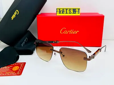 Cartier framless clean glasses with box