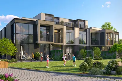 3 BHK + Maid TH | Single Row | Middle Unit