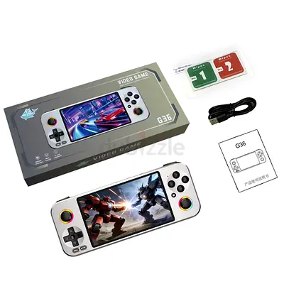Handheld G36 Retro Portable Gaming Console with Built-in Screen