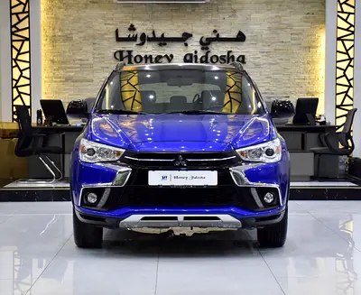AED 694 EMi at 0% DP | Mitsubishi ASX 4WD ( 2019 Model ) in Blue Color GCC Specs