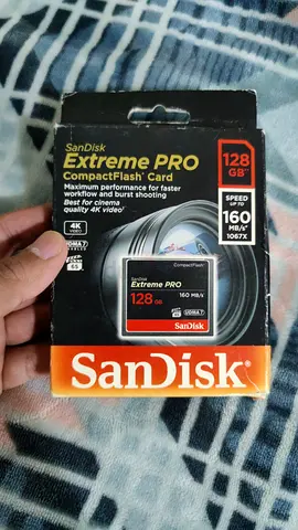 SanDisk extreme pro 128 GB Card compact pro