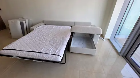 IKEA vimle L Shape Sofa bed with storage beige