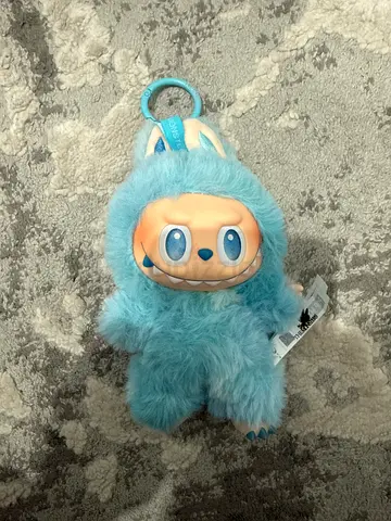 labubu “blue” brand new naked !