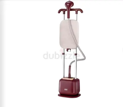 Standing Garment Steamer with Brush and Hanger - Good Working Condition