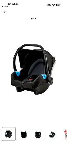 Comfortable Infant Car Seat with Canopy