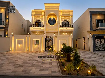 بسعر لقطة شامل رسوم التسجيل والتمليك طابقين وروف فيلا 5 غرف نوم مع مسبح حوش كبير