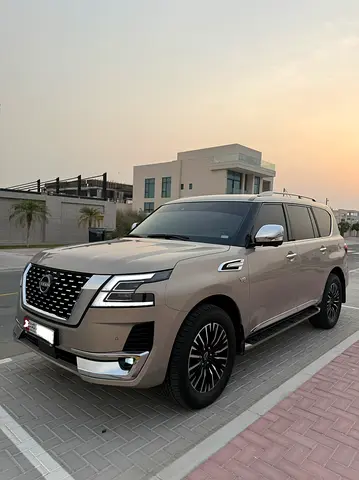 Nissan Patrol LE Platinum 2022 | GCC Specs | Low Mileage
