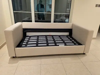 As good as new IKEA vimle two seater sofa bed beige