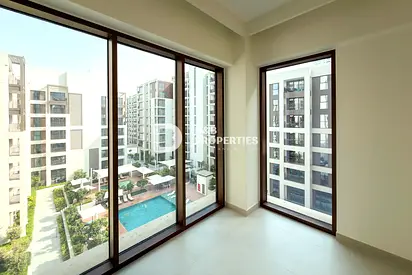 Beach Access | Brand New 3 Bed + Maid | Pool View