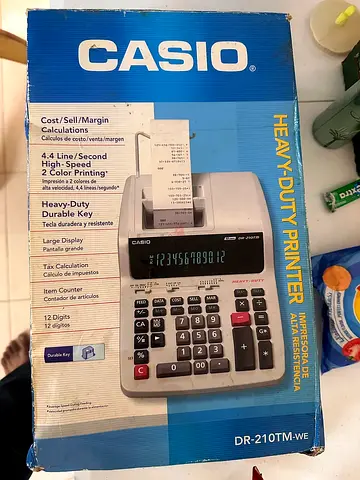 Casio Heavy Duty Printing Calculator In excellent condition