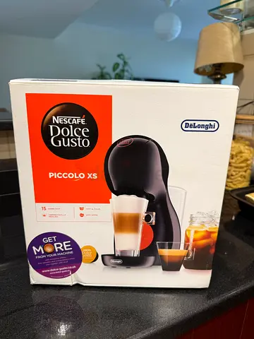 De'Longhi Nescafe Dolce Gusto Piccolo XS Coffee Machine - Boxed with capsule ostand