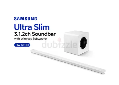 Samsung 3.1.2ch Soundbar with Wireless Subwoofer | HW-S811D | Free Delivery | Warranty