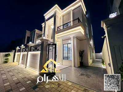 Luxury classic villa for sale in Al Helio, Ajman | 6 master bedrooms | Registration fees included