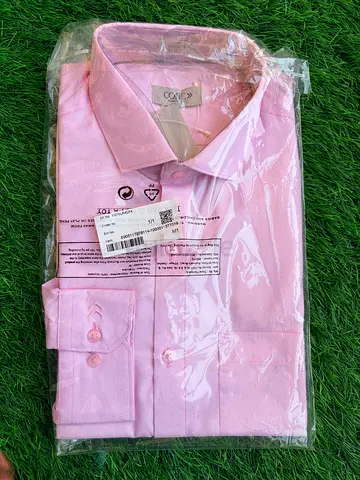 Code Men's Shirt - Pink - Slim Fit - Size M - Brand New