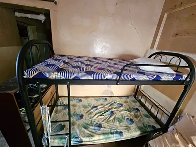 Double decker bed frame
