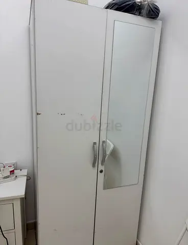 Wardrobe 2 door white