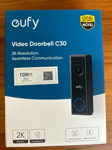 Eufy Video Doorbell C30 (2K) - Sealed Box