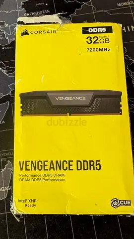 Corsair Vengeance DDR5 32GB (2x16GB) 7200MHz RAM - Used