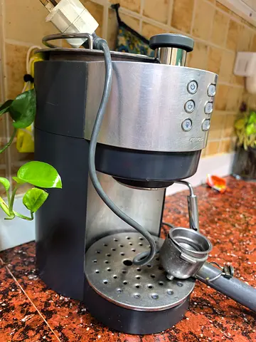 Kenwood coffee machine with froth function