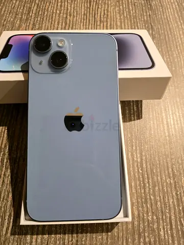 iPhone 14 (Blue) 265GB — New condition with box