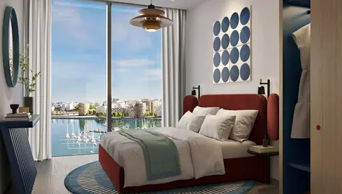 Marina View 1BR | Nautica One | Waterfront Tower