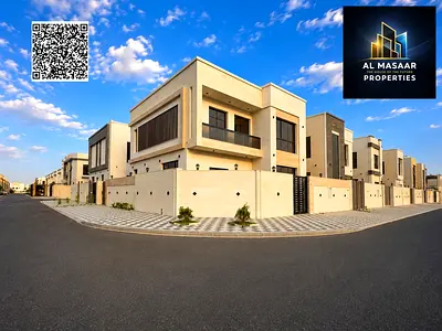 فيلا مودرن كورنر فاخرة 5 غرف ماستر خلف حديقة الحميدية – شاملة رسوم التسجيل | تملك حر لجميع الجنسيات
