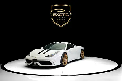 458 SPECIALE | JUST SERVICED BY AL TAYER | ORIGINAL STRIPE | ALCANTARA INTERIOR