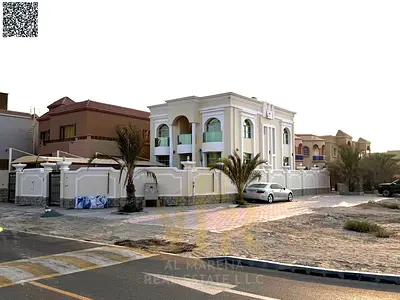 فيلا بسعر شامل رسوم الكهرباء والمياة والمكيفات على الشارع الرئيسي جاهزة للسكن في أرقي مناطق عجمان تملك حر لجميع الجنسيات بدون دفعة مقدمة..