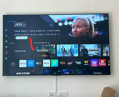 Hisense 65-inch Smart LED TV - Like Brand New
