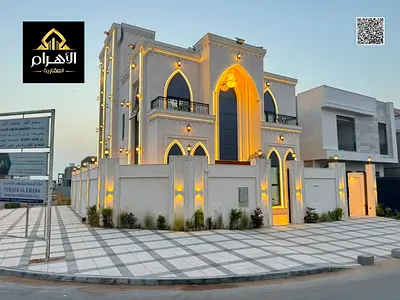 امتلك فيلتك الفاخرة في عجمان طابقين وروف شامل رسوم التسجيل والتمليك و الكهربه و المايه و المكيفات المركزية بتصاميم عصرية ومساحات رحبة تناسب عائلتك
