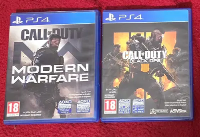 Call of Duty PS4 Games - Modern Warfare & Black Ops 4 (2 Games)