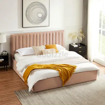 New King size Luxury Velvet Bed Available