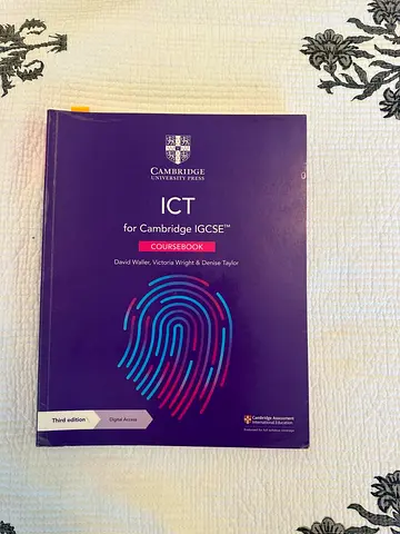 ICT - Cambridge IGCSE Textbook, On sale!