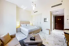 ALL-INCLUSIVE LIVING | Fully Furnished Studio | Monthly Rent AED 4,000 | Bills Included | Annual Con