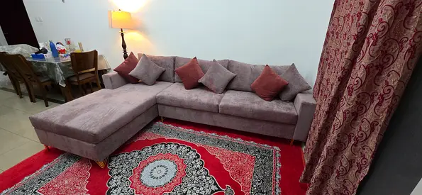 Brand new L shape sofa for sale international city