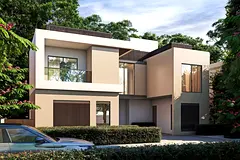 Spacious Corner 6 Beds Villa Single Row With Pool