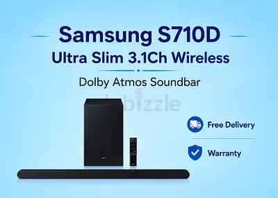 Samsung S710D Ultra Slim 3.1Ch Wireless Dolby Atmos Soundbar