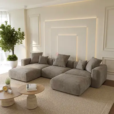 New Luxury Large Modular U-Shape Sofa - Customise it on your preferences