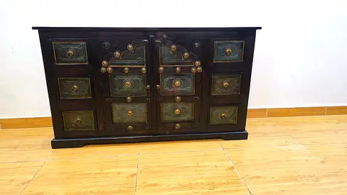 Solid Wood Antique Sideboard
