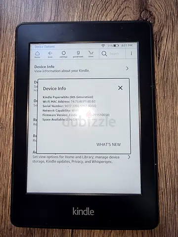 📚 Amazon Kindle Paperwhite (6th Generation) | Excellent Working Condition 📚