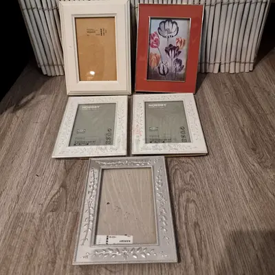 Set of 5 IKEA & Decorative Photo Frames (10x15 cm) - Mirdif
