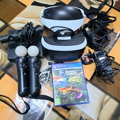 PS4 VR HEADSET MOTION +1 GAMES