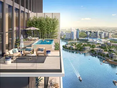 Creekside Modern – Sleek 2BR with Scenic Views