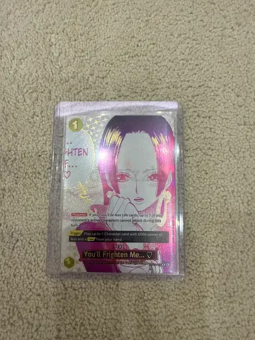 One Piece WATAH Roronoa Zoro Signed Style Trading Card in Protective Case
