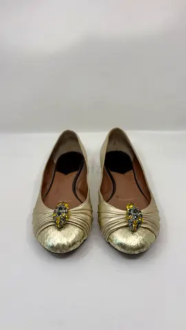 Roberto Cavalli Snakeskin Print Shoes 36