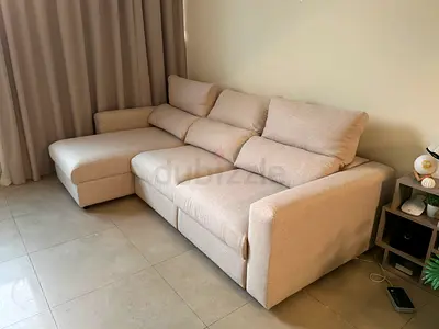 Ikea Eskilstuna L Shape Sofa bed Beige
