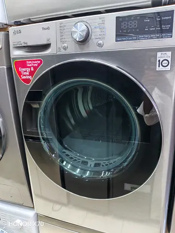 LG ThinQ Dryer 9 Kg (Model RC90V9EV2W) - Excellent Condition