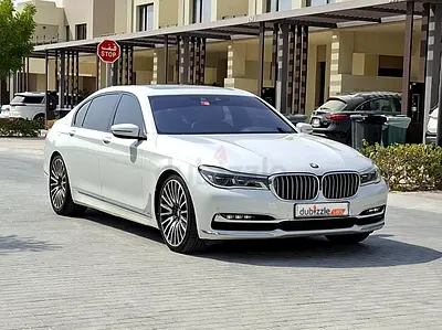 AED 1279/month | 2018 BMW 7-Series 740i | GCC Specs | Ref#501382